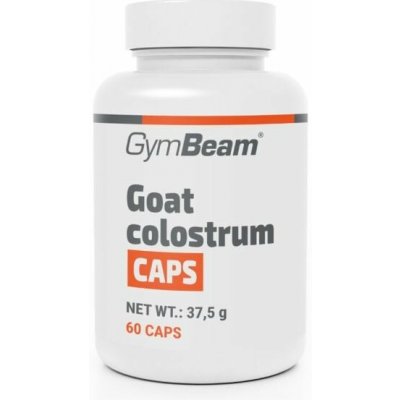 GymBeam Kozí kolostrum s 20 % imunoglobulinů 60 kapslí – Hledejceny.cz