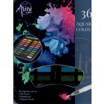 Nassau Akvarelové barvy v kovovém boxu 36 ks – Zboží Dáma