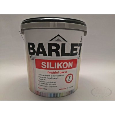 Barvy a laky Teluria Fasádní barva Barlet Silikon/A bílá 10kg – Zboží Mobilmania