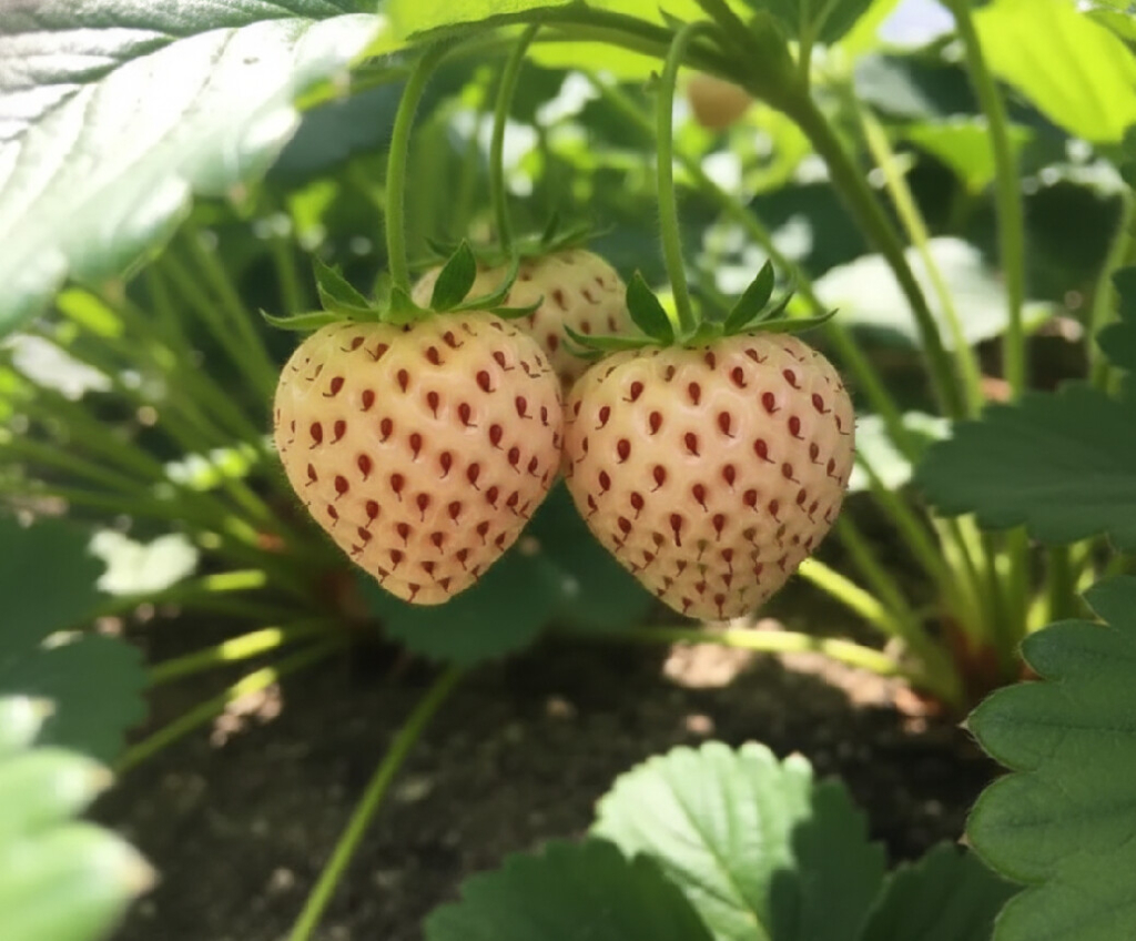 Jahodník bílé barvy 'Ananas' 5 ks poloraný