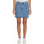 Calvin Klein dámská denim sukně s pruhy HIGH RISE MINI SKIRT světle modrá – Hledejceny.cz