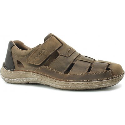 Rieker 03078-25 brown pánské sandály – Zboží Mobilmania