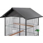 Vidaxl klec se stříškou 66 x 66 x 155 cm – Zboží Dáma