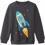 Lupilu chlapecká mikina tmavě šedá – Sleviste.cz