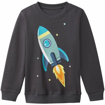 Lupilu chlapecká mikina tmavě šedá – Sleviste.cz