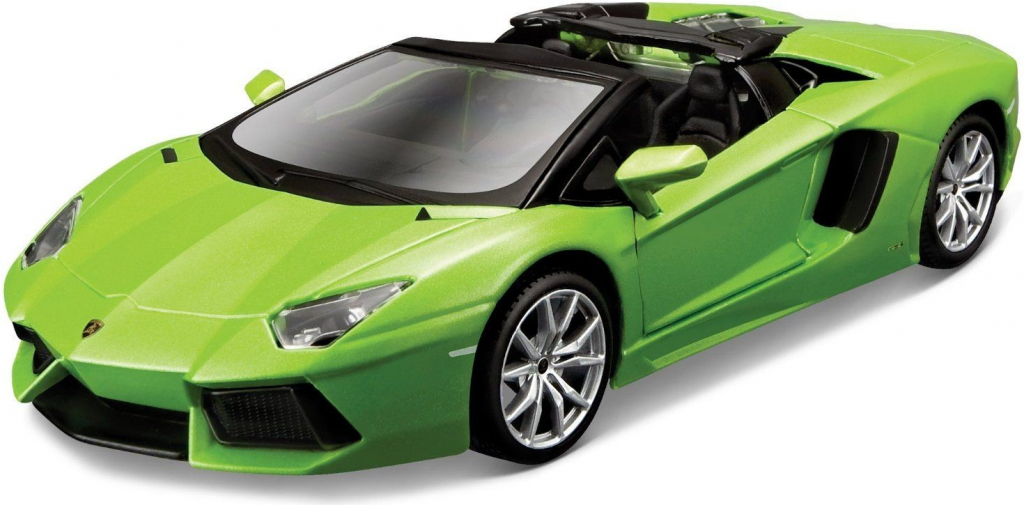 Maisto Kit Lamborghini Aventador Roadster Zelený 1:24