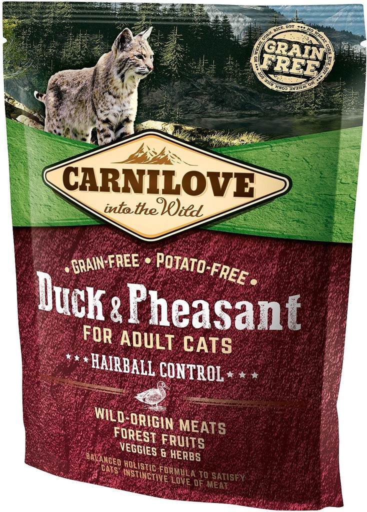 Carnilove Duck & Pheasant for Adult Cats Hairball Control 400 g