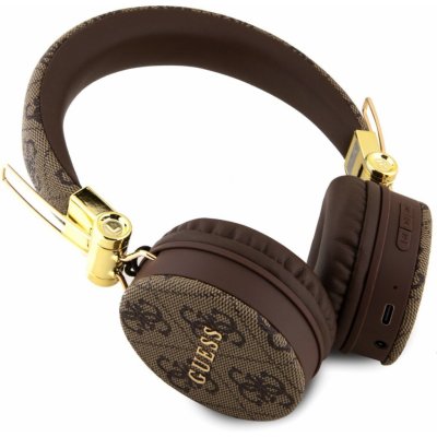 Guess PU Leather 4G Metal Logo Bluetooth Stereo Headphone – Hledejceny.cz