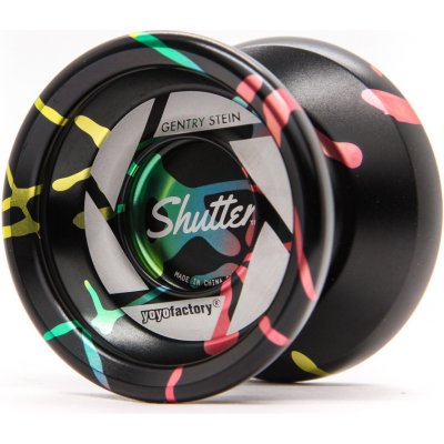 Yoyo Factory Shutter Splash Black Rainbow Yoyo – Zboží Dáma