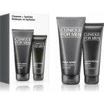 Clinique For Men Face Wash čisticí gel pro normální až suchou pleť 200 ml + Clinique For Men Moisturizing Lotion hydratační pleťový krém 100 ml – Hledejceny.cz