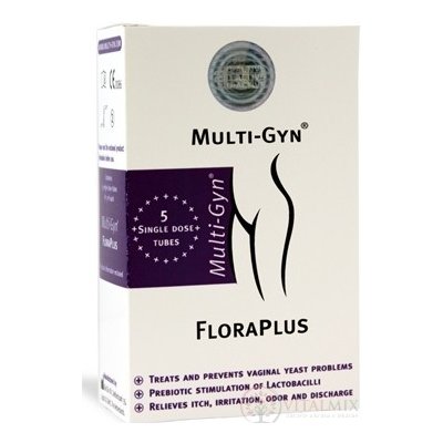 Multi-Gyn Floraplus vaginální gel 5 x 5 ml – Hledejceny.cz