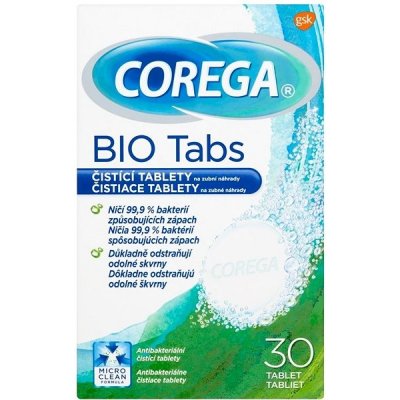 Corega Tabs Bio Formula 30 tablet – Zbozi.Blesk.cz