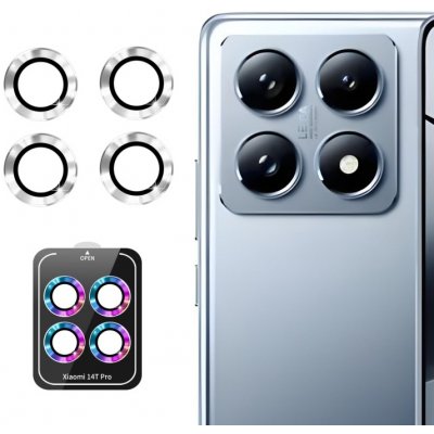 Enkay 90593 ALU sklo pro fotoaparát Xiaomi 14T Pro Silver – Zboží Živě