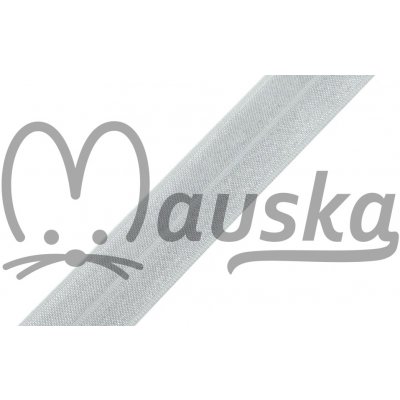 Lemovací pruženka lesklá - šedá – Zboží Dáma