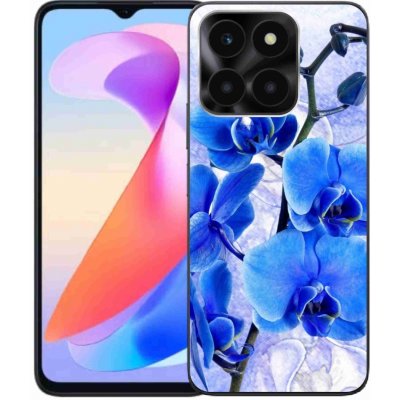 mmCase na Honor X6a - modré květy – Zboží Živě