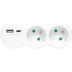 Ecolite XQBZ-01/3 2x kulatá, USB-A+ USB-C – Hledejceny.cz