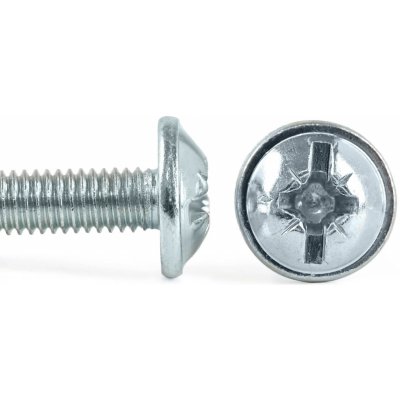 Šroub půlk. hl. s límcem (okrasný) kříž ZB, DIN 967 - M5x20 – Hledejceny.cz