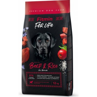 Fitmin For Life Beef & Rice kompletní 12 kg – Sleviste.cz