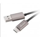 Akasa AK-CBUB32-10GR USB 2.0 A - USB Typ-C, 1m, šedý