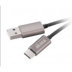 Akasa AK-CBUB32-10GR USB 2.0 A - USB Typ-C, 1m, šedý