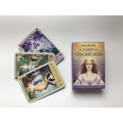 Karty vědomé duše - kniha + 64 karet – Zboží Mobilmania