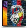 Pouzdro na tablet Picasee silikonový obal pro Apple iPad Pro 11 2020 2.gen FC Viktoria Plzeň A černý