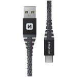 Swissten 71541010 USB / USB-C, 1,5m, černý – Zboží Živě