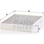 Filtr, vzduch v interiéru MANN-FILTER CUK 2847/1 – Hledejceny.cz