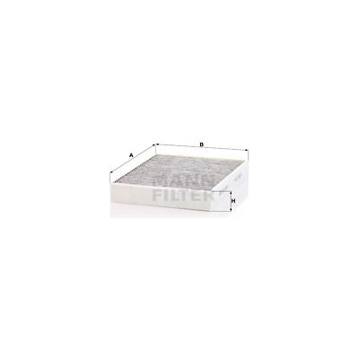 Filtr, vzduch v interiéru MANN-FILTER CUK 2847/1 – Hledejceny.cz