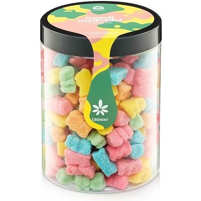 CBD WAY Kyselí medvídci 2000 mg 0,8 kg – Zbozi.Blesk.cz