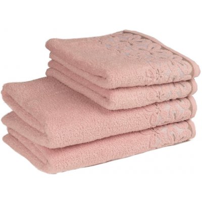Tegatex bavlněný ručník Bella růžová 50 x 90 cm