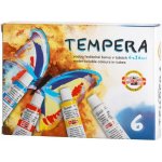 Koh-i-noor Souprava temperových barev 6x 16 ml 162547 – Zboží Dáma