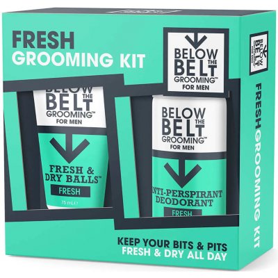 Below the Belt Grooming Fresh gel na intimní partie pro muže 75 ml + deodorant na intimní partie 150 ml – Zbozi.Blesk.cz