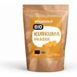 Allnature Kurkuma prášek BIO 50 g - bez příchutě