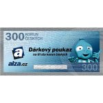 Elektronický dárkový poukaz Alza.cz na nákup zboží v hodnotě 300 Kč – Zbozi.Blesk.cz