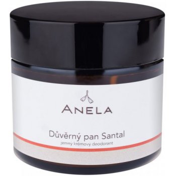 Anela Důvěrný pan Santal jemný krémový deodorant 30 ml