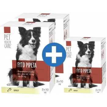 Pet Health Care Fyto pipeta pes 10-20 kg 3 x 10 ml