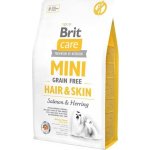 Brit Care Mini Grain-free Hair & Skin Salmon & Herring 7 kg – Zboží Mobilmania