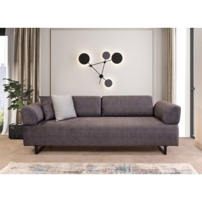 Atelier del Sofa 3-Seat Sofa-Bed Infinity with Side TableAnthracite