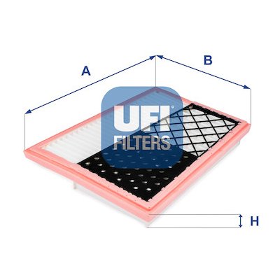 Vzduchový filtr UFI 30.462.00 – Hledejceny.cz