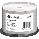 Verbatim DVD-R 4,7GB 16x, AZO, printable, spindle, 50ks (43744) – Zboží Mobilmania