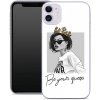 Pouzdro a kryt na mobilní telefon Apple PROTEMIO 27295 MY ART Ochranný kryt Apple iPhone 12 mini QUEEN (139)