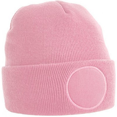 Beechfield Čepice s kruhovou nášivkou B 446 dusky pink – Hledejceny.cz