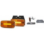 Svítilna poziční 12v/24v 114x42x20/ led žlutá s držákem a odrazkou, kabel 0,2m 0262600_A – Hledejceny.cz