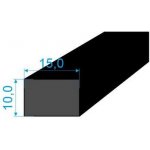 0596115 Pryžový profil 10x15mm, EPDM 70°Sh obdélníkový – Zboží Dáma