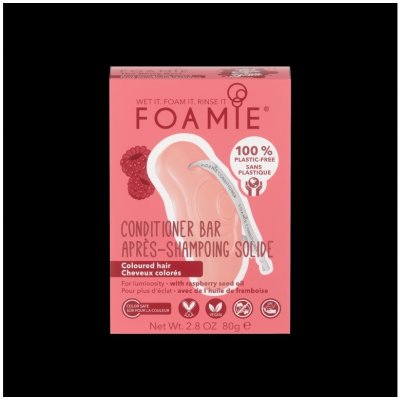 Foamie Conditioner Bar The Berry Best Raspberry Seed Oil 80 g