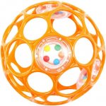 Bright Starts OBALL RATTLE 10cm oranžová – Zboží Dáma