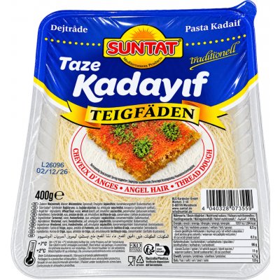 Suntat Kadayif – čerstvé těsto na kadaif 400g – Sleviste.cz