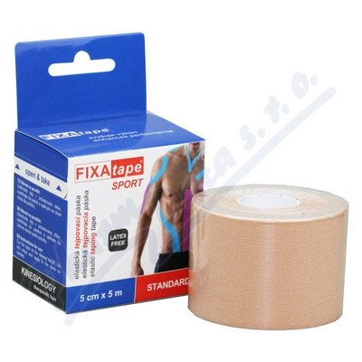 FIXAtape Sport Kinesio tejpovací páska tělová 5 cm x 5 m – Sleviste.cz