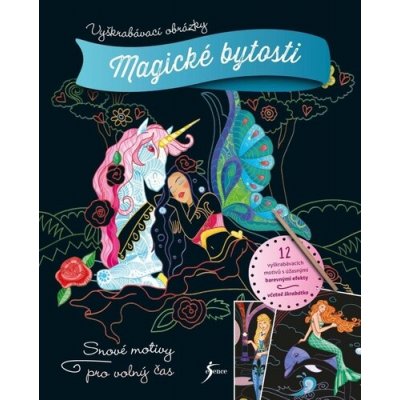 Vyškrabávací zábava Magické bytosti – Zboží Dáma